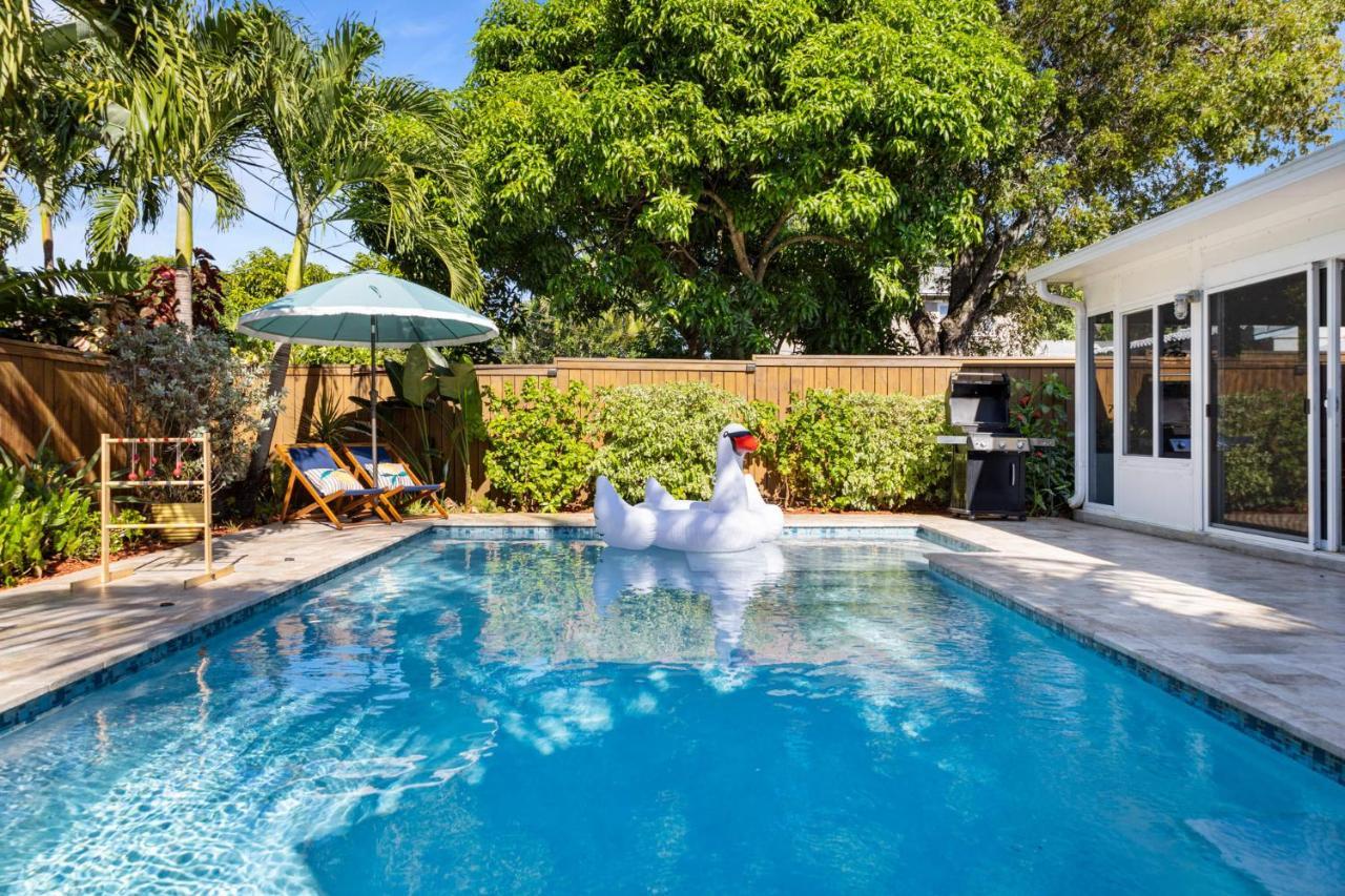 Casa Limon - Private Heated Pool Prime Location & Parking Villa Fort Lauderdale Luaran gambar